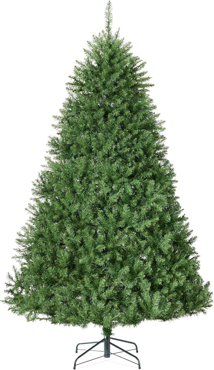 Douglas Fir Christmas Tree Unlit Artificial Full Tree with Realistic Greenery and Metal Stand